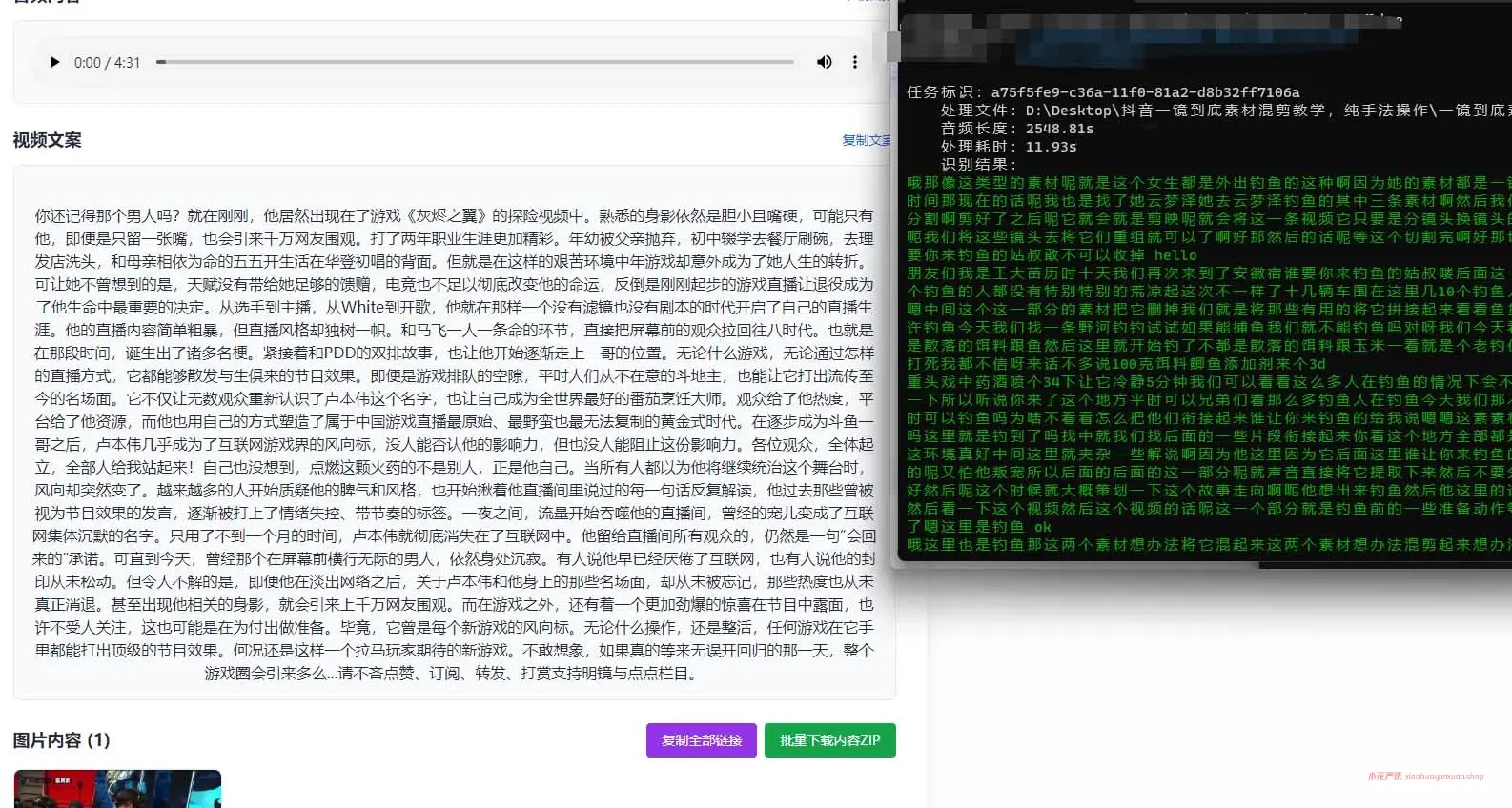 图片[2]-AI音视频转文字_视频转口播文案，翻录好助手（25.11.20补充）-小花严选